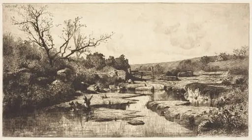 Landscape, by Adolphe Appian