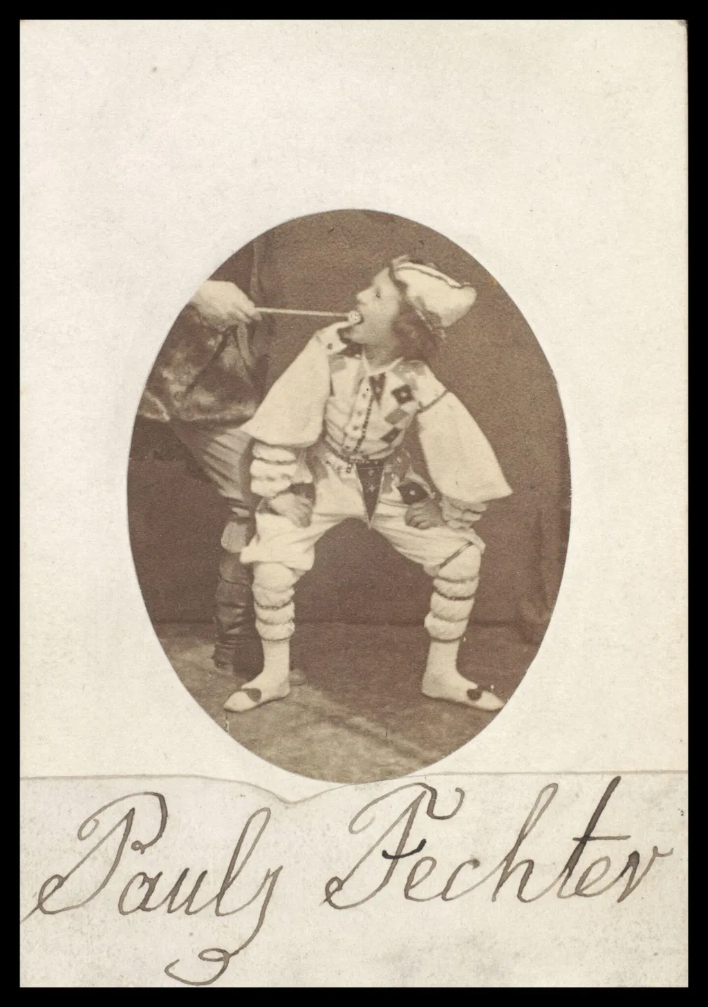 Guy Little Theatrical Photograph, by Adolphe Beau, photographic, 1865
