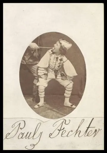 Guy Little Theatrical Photograph, by Adolphe Beau