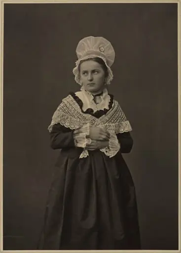 Woman in Lorraine Dress, by Adolphe Braun