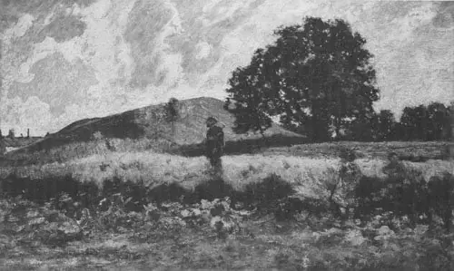 Autumn, by Adolphe Joseph Thomas Monticelli