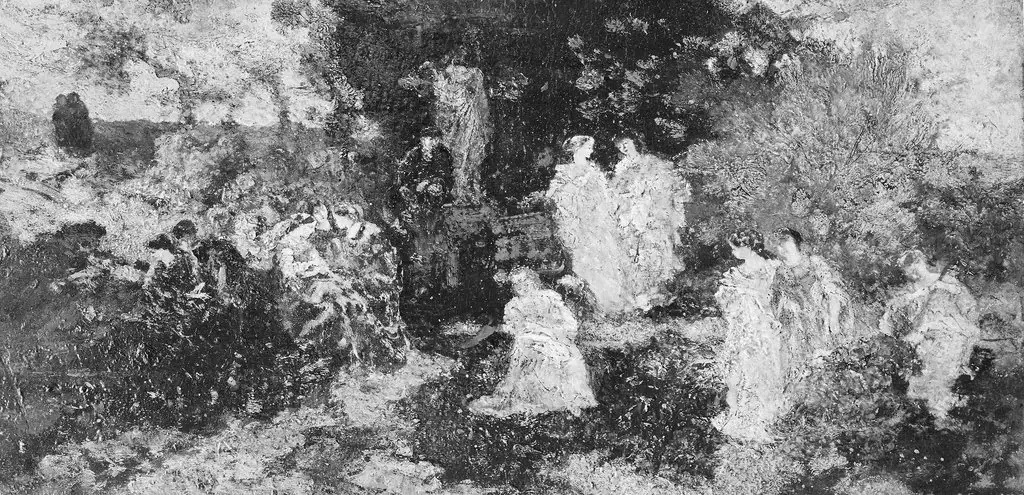 The Princesses, by Adolphe Joseph Thomas Monticelli