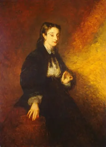 Madame Cahen, by Adolphe Monticelli