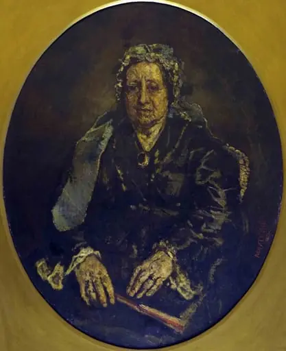 Portretul doamnei Thérèse Richard, by Adolphe Monticelli