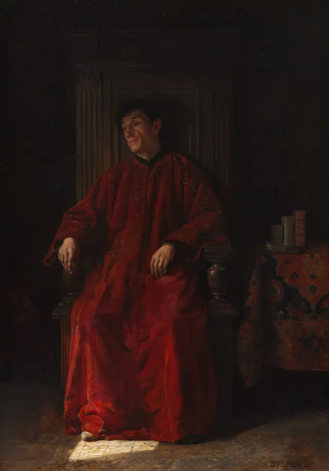 Judge in Red Robe