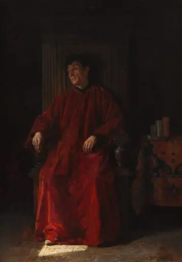 Judge in Red Robe, by Adolphe Steinheil