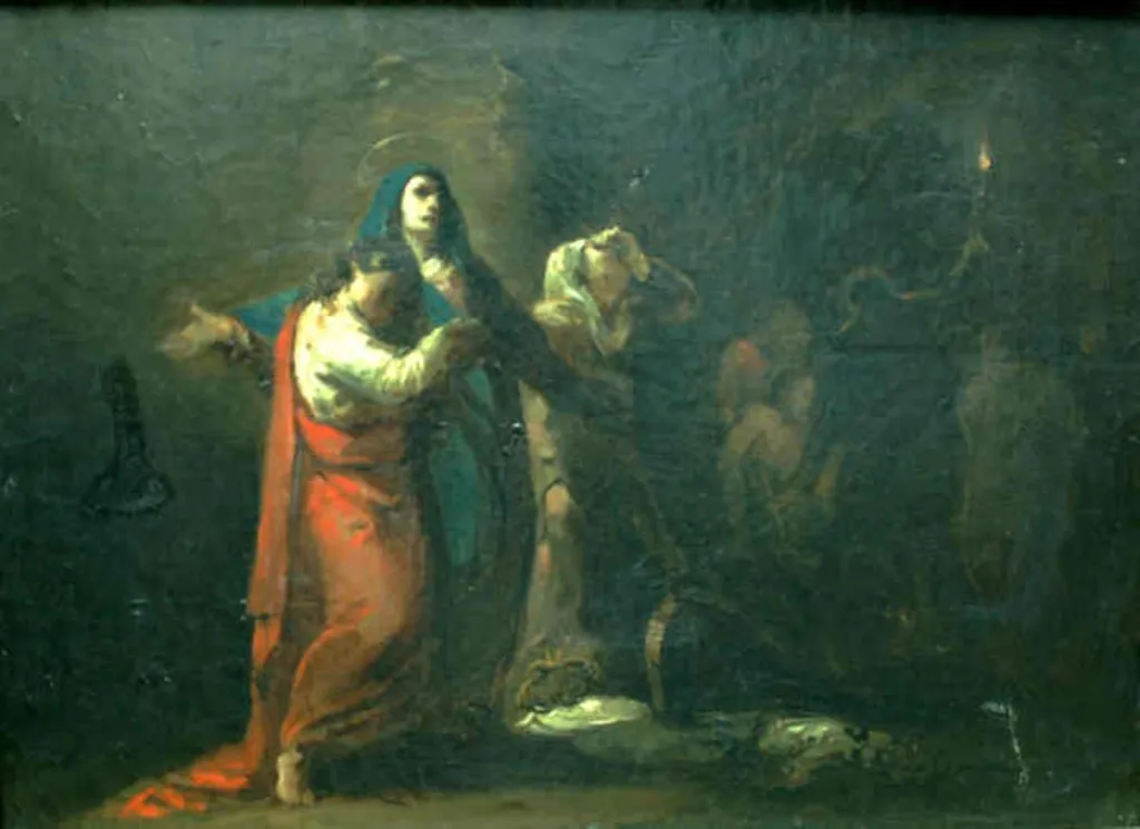 Scenă biblică, by Adolphe William Bouguereau, unspecified, 1875