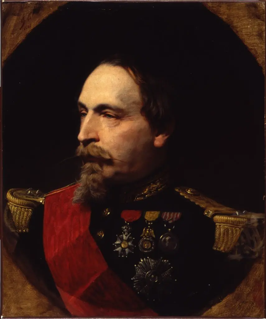 Portrait of Napoleon III, by Adolphe Yvon