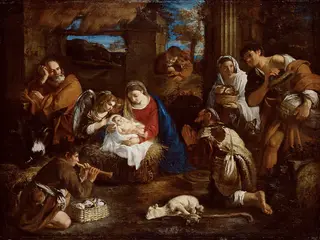 Adoration of the Shepherds, by Pier Francesco Mola