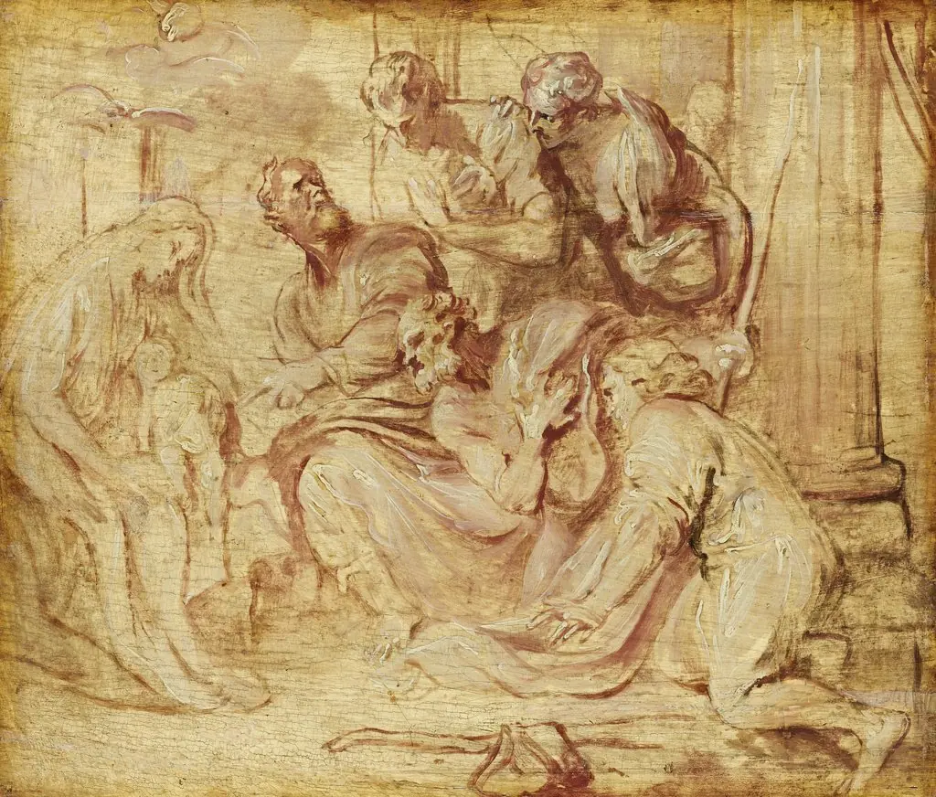 Adoration of the Shepherds (study)