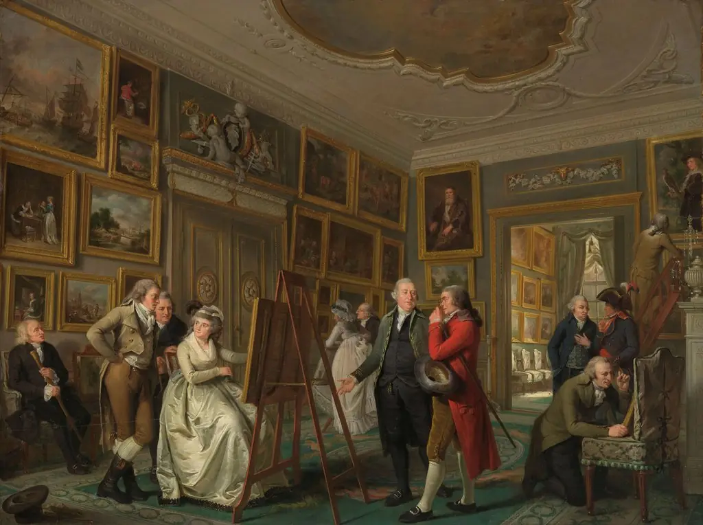 The Art Gallery of Jan Gildemeester Jansz, by Adriaan de Lelie, 1798