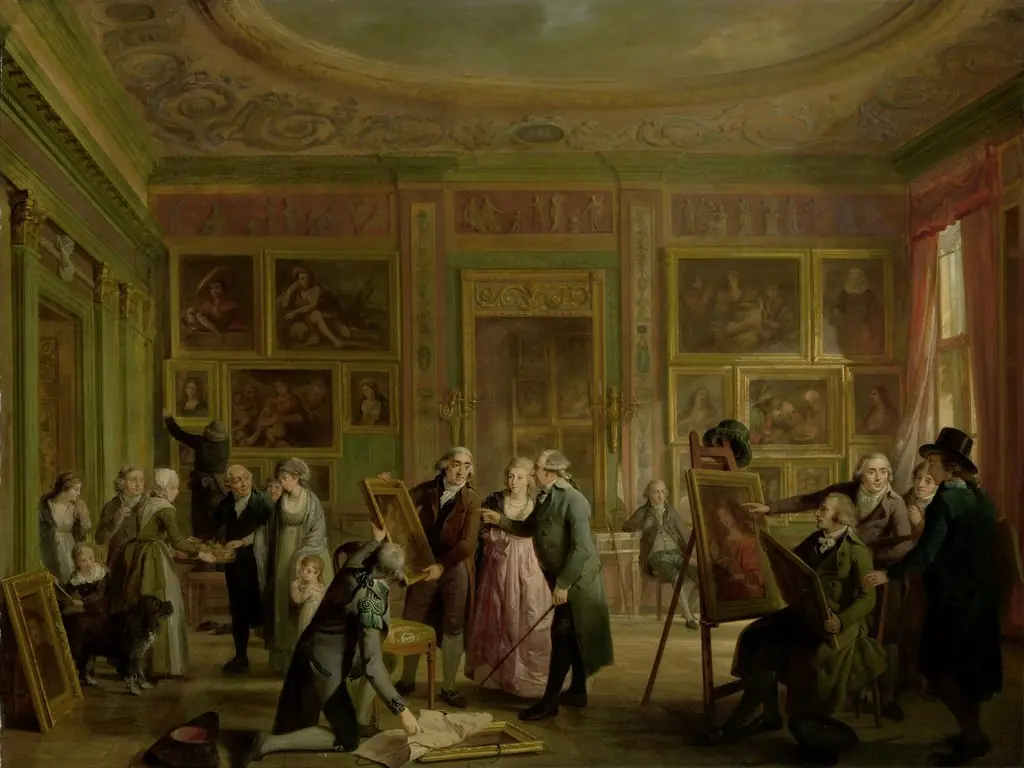 The Art Gallery of Josephus Augustinus Brentano, by Adriaan de Lelie
