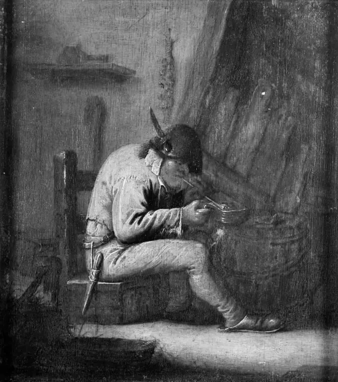 A Smoker, by Adriaen Brouwer