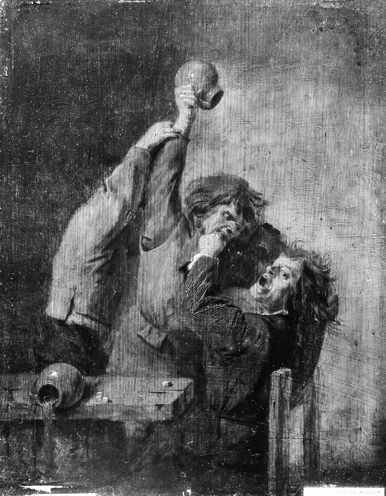 The Brawl, by Adriaen Brouwer