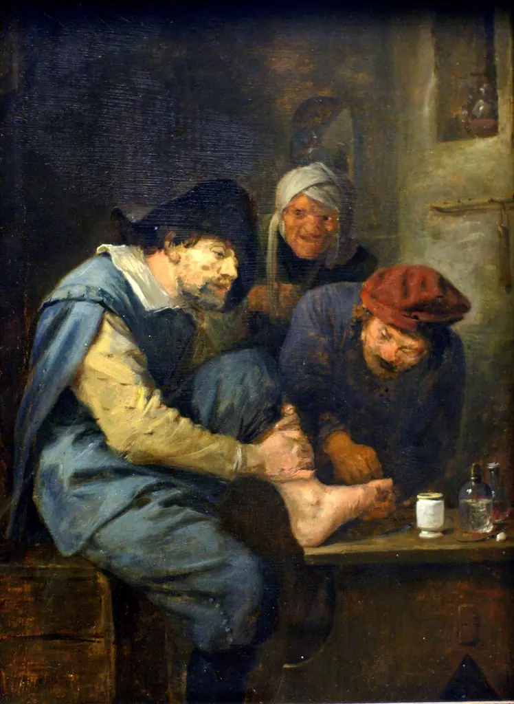 The Foot Operation, by Adriaen Brouwer