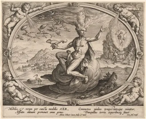 Aër (Air), by Adriaen Collaert