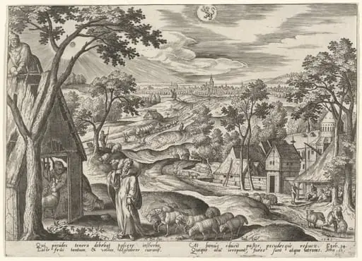 The Good Shepherd, by Adriaen Collaert