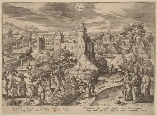 The Parable of the Barren Fig Tree, by Adriaen Collaert