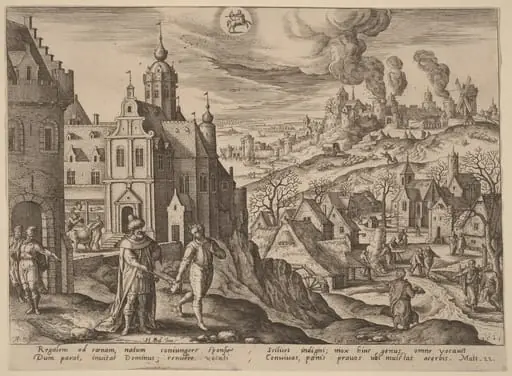 The Parable of the Kingdom of Heaven, by Adriaen Collaert