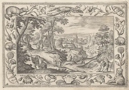 The Sending Out of the Apostles, by Adriaen Collaert