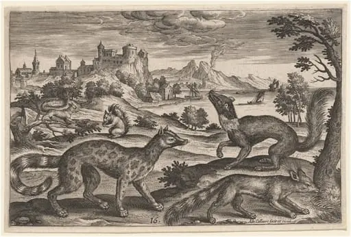 Weasels and Squirrels, by Adriaen Collaert