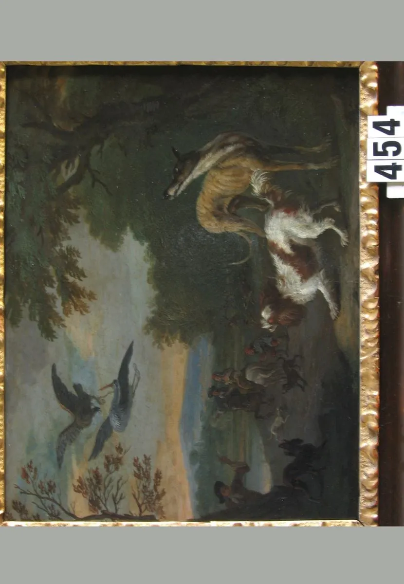 Vânătoare de bâtlani, by Adriaen de Gryeff, unspecified