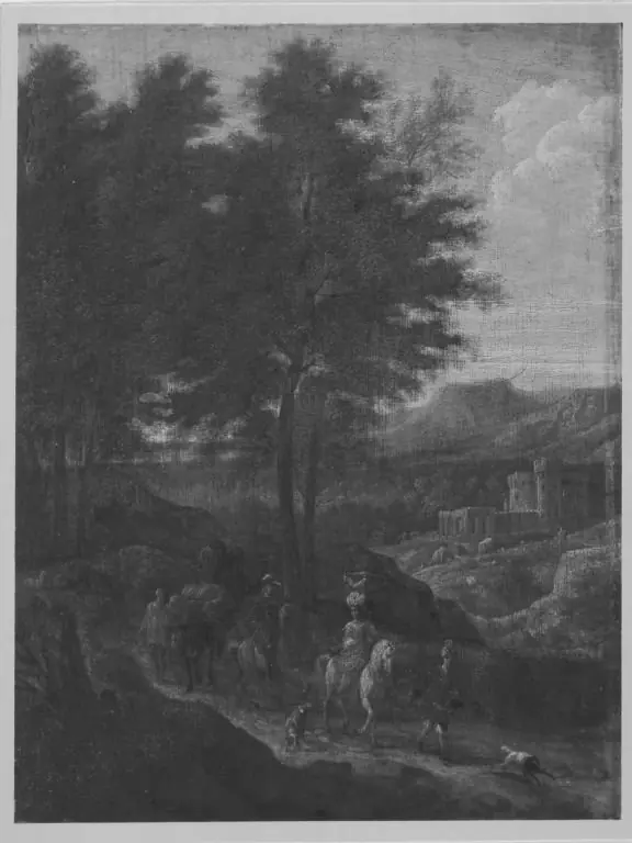 Bergige Landschaft, by Adriaen Frans Boudewyns