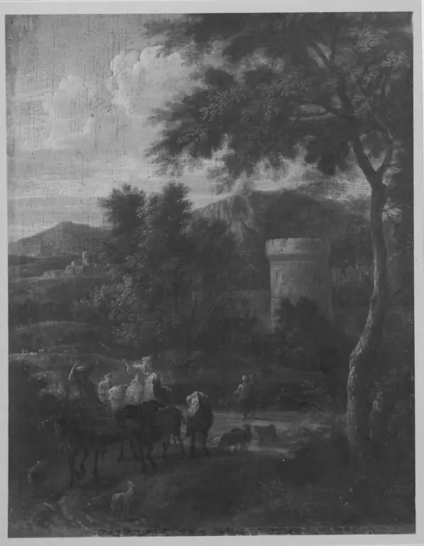 Bergige Landschaft, by Adriaen Frans Boudewyns