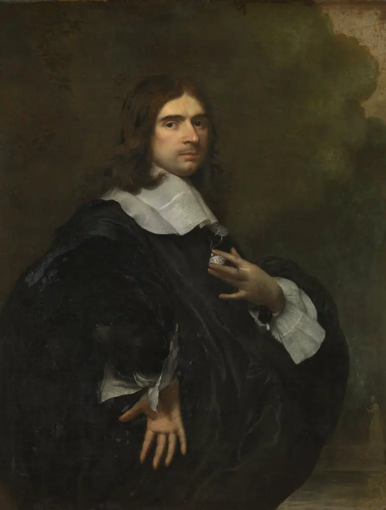 Portret van een man, by Adriaen Hanneman