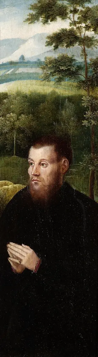 A male donor, by Adriaen Isenbrandt, 1530