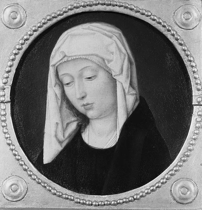Holy Mary, by Adriaen Isenbrandt, oil, 1520