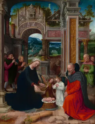 The Adoration of the Shepherds, by Adriaen Isenbrandt