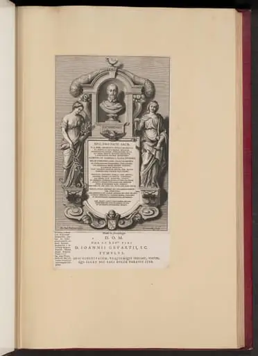 Epitaph of Claude Jean Gevaert, by Adriaen Lommelin