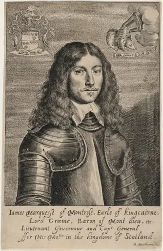 James Graham, First Marquess of Montrose, by Adriaen Matham