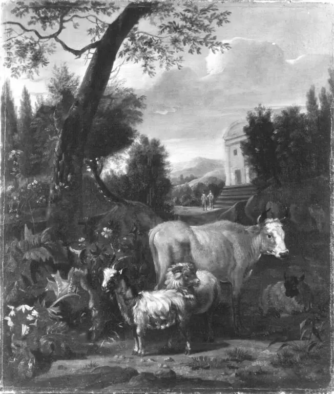 Viehstück, by Adriaen Oudendijck