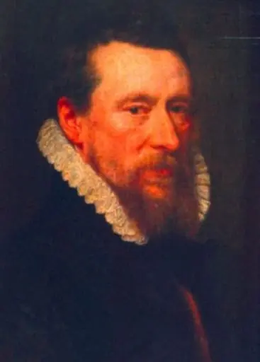 Portret de bărbat, by Adriaen Thomasz. Key
