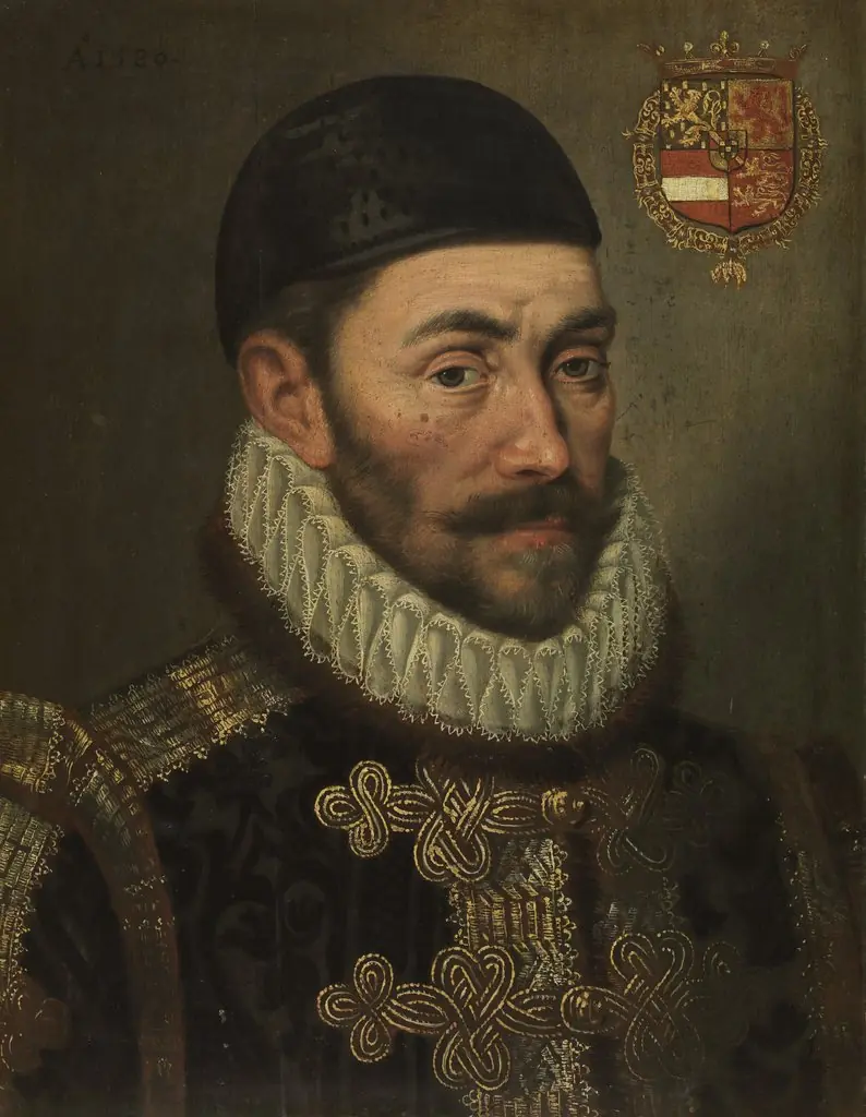 William of Orange, by Adriaen Thomasz. Key