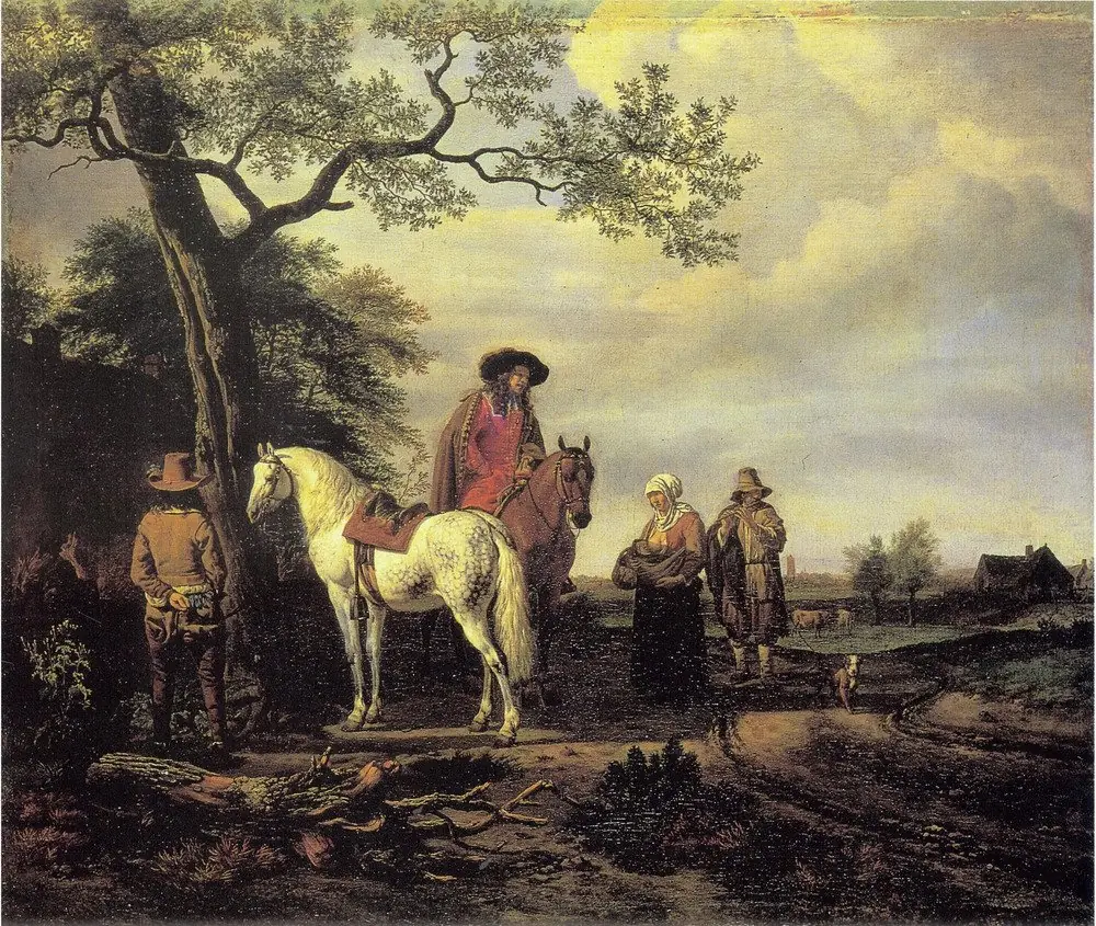 Stop in the Way, by Adriaen van de Velde