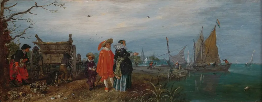 Autumn, by Adriaen van de Venne