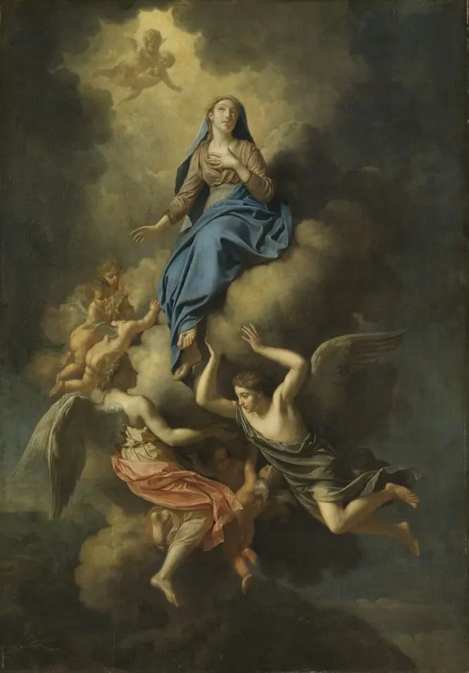 Assumption of Mary, by Adriaen van der Werff
