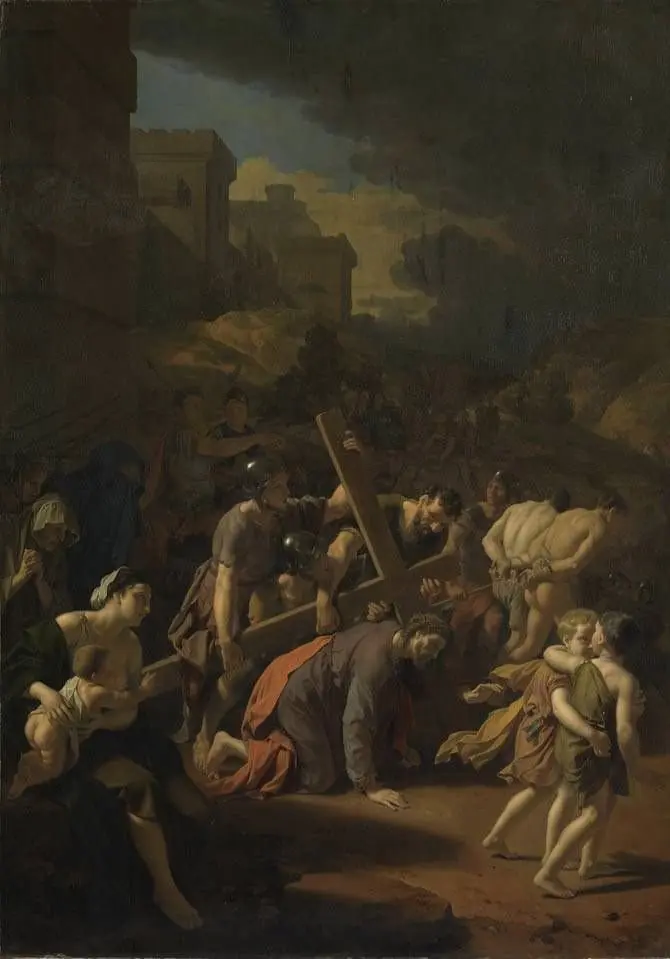 Carrying the Cross, by Adriaen van der Werff