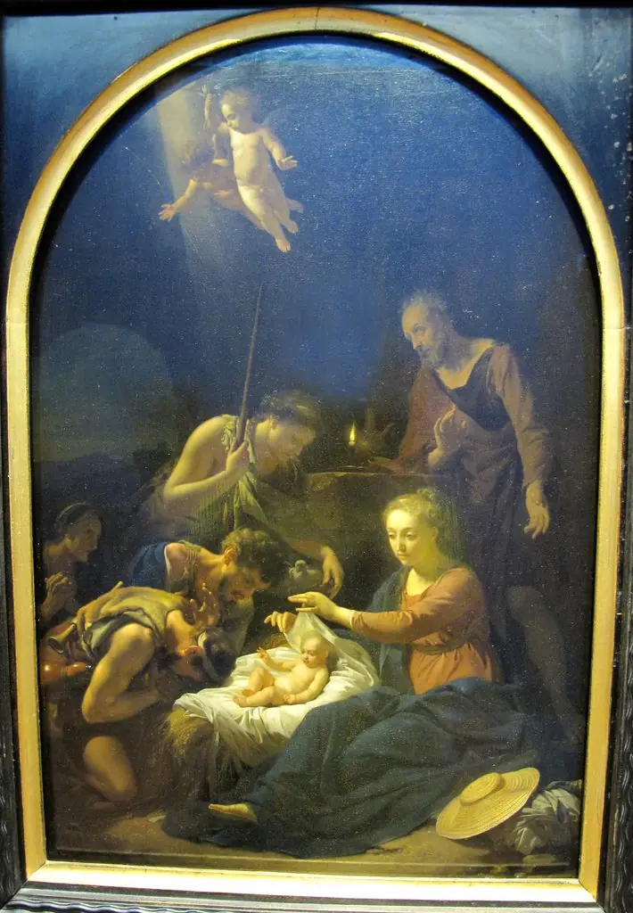 The adoration of the shepherds, by Adriaen van der Werff