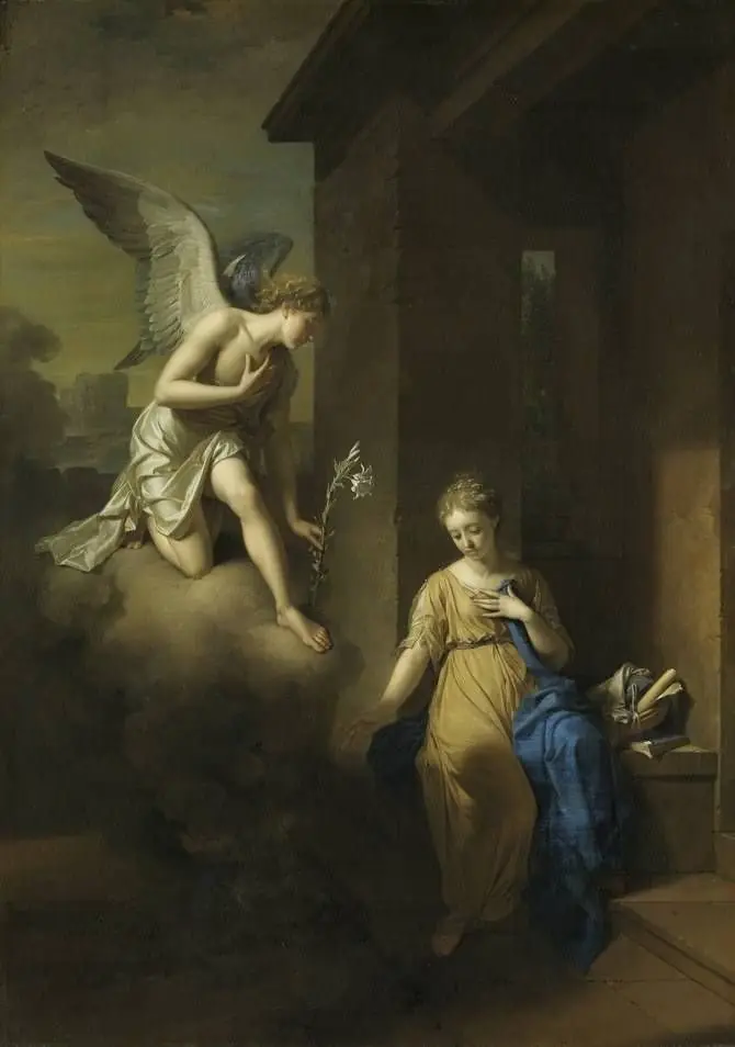The Annunciation, by Adriaen van der Werff