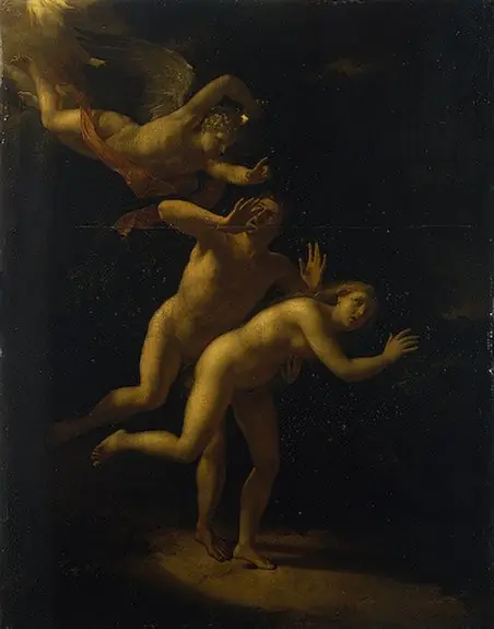 The Expulsion, by Adriaen van der Werff