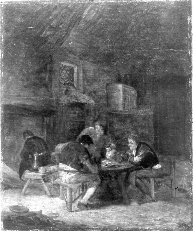 Farmer's tavern, by Adriaen van Ostade
