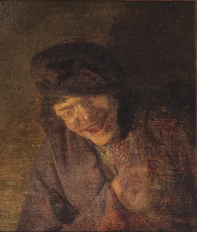 Head of a Laughing Peasant
