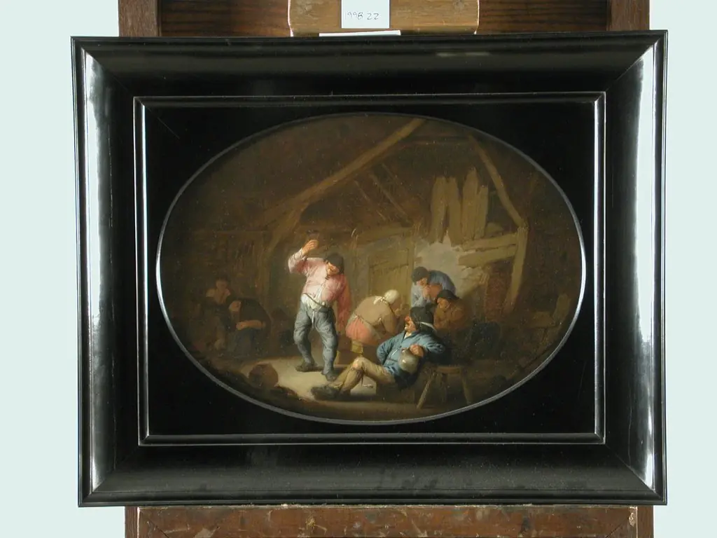 Peasants in a Rustic Interior, by Adriaen van Ostade