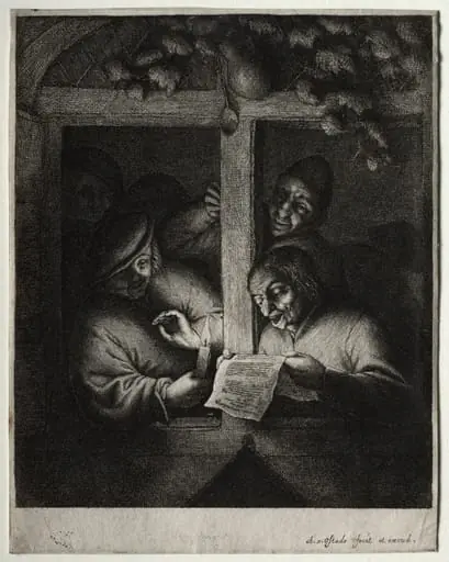 The Carol Singers, by Adriaen van Ostade