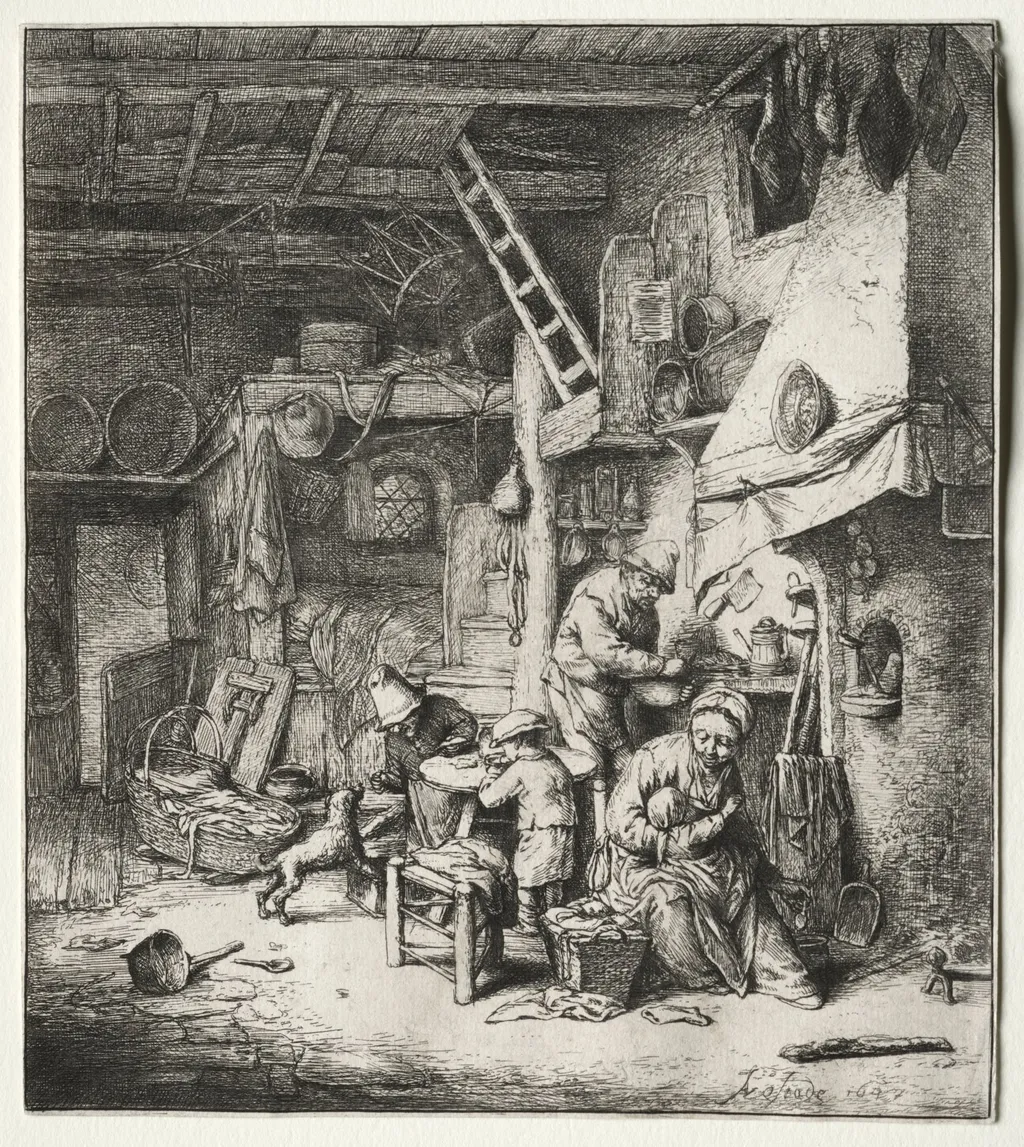 The Family, by Adriaen van Ostade, 1647