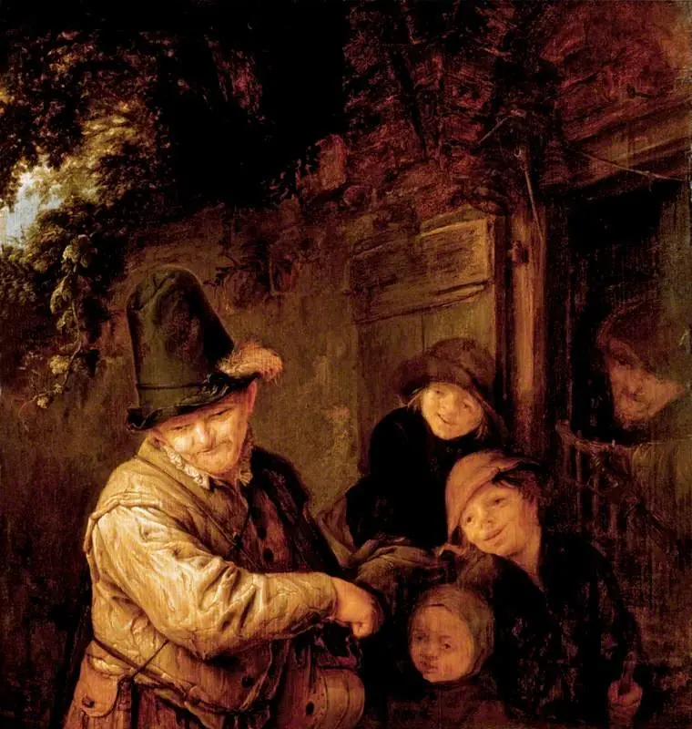 The Itinerant Musician, by Adriaen van Ostade